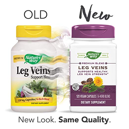 Viên uống Nature Way Leg Veins Support Blend hộp 120 viên của Mỹ